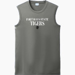 Fort Hays State University Tigers Port & Company Men's Performance Sleeveless Tee Front Thumbnail