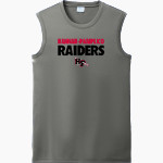 Hannah-Pamplico Raiders Raiders Port & Company Men's Performance Sleeveless Tee Front Thumbnail