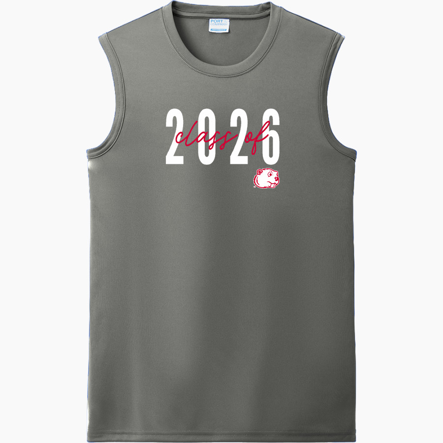 Minot State Beavers <span class="pdp-name-mascot">Minot State Beavers</span> Port & Company Men's Performance Sleeveless Tee
