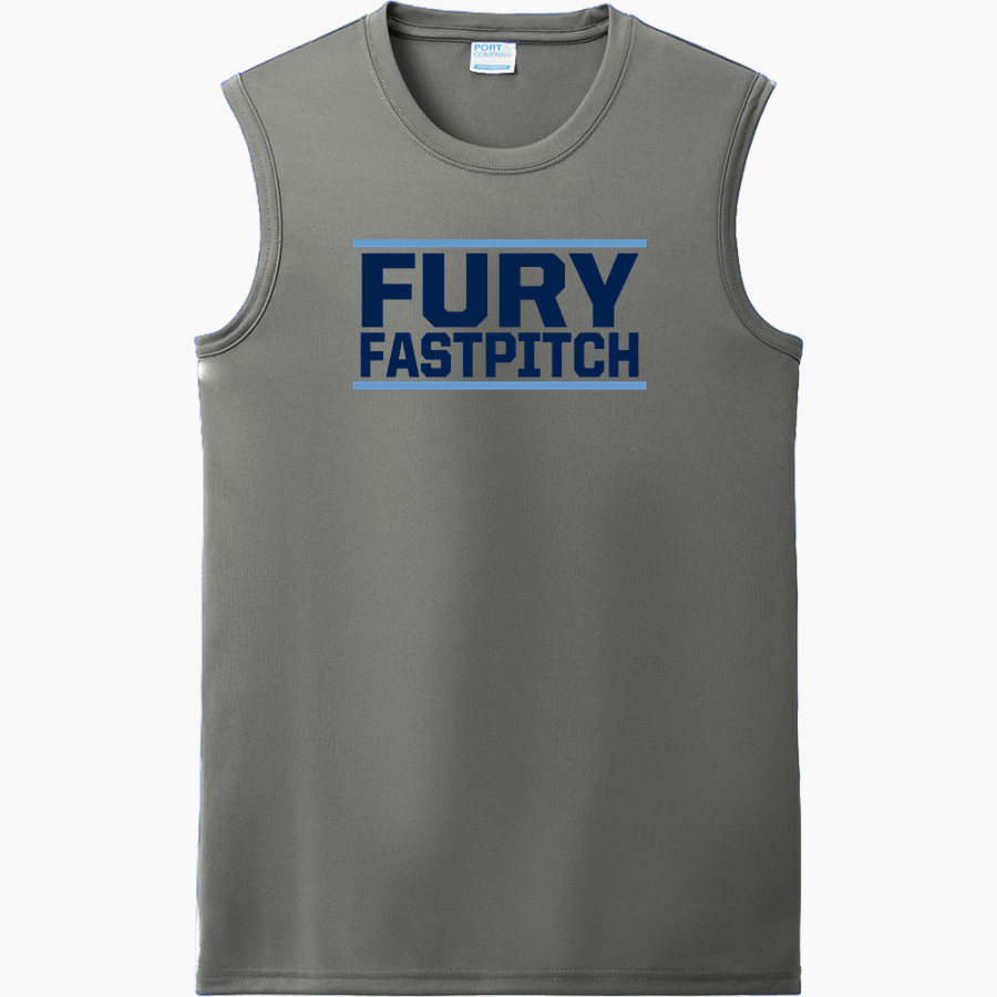 Fury Fastpitch Fury Fastpitch <span class="pdp-name-mascot">Fury Fastpitch</span> Port & Company Men's Performance Sleeveless Tee