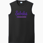 SEBEKA HIGH SCHOOL Trojans Online Store Port & Company Men's Performance Sleeveless Tee Front Thumbnail