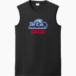 Georgia Athletic Coaches Association <span class="pdp-name-mascot">Georgia Athletic Coaches Association</span> Port & Company Men's Performance Sleeveless Tee Front Thumbnail