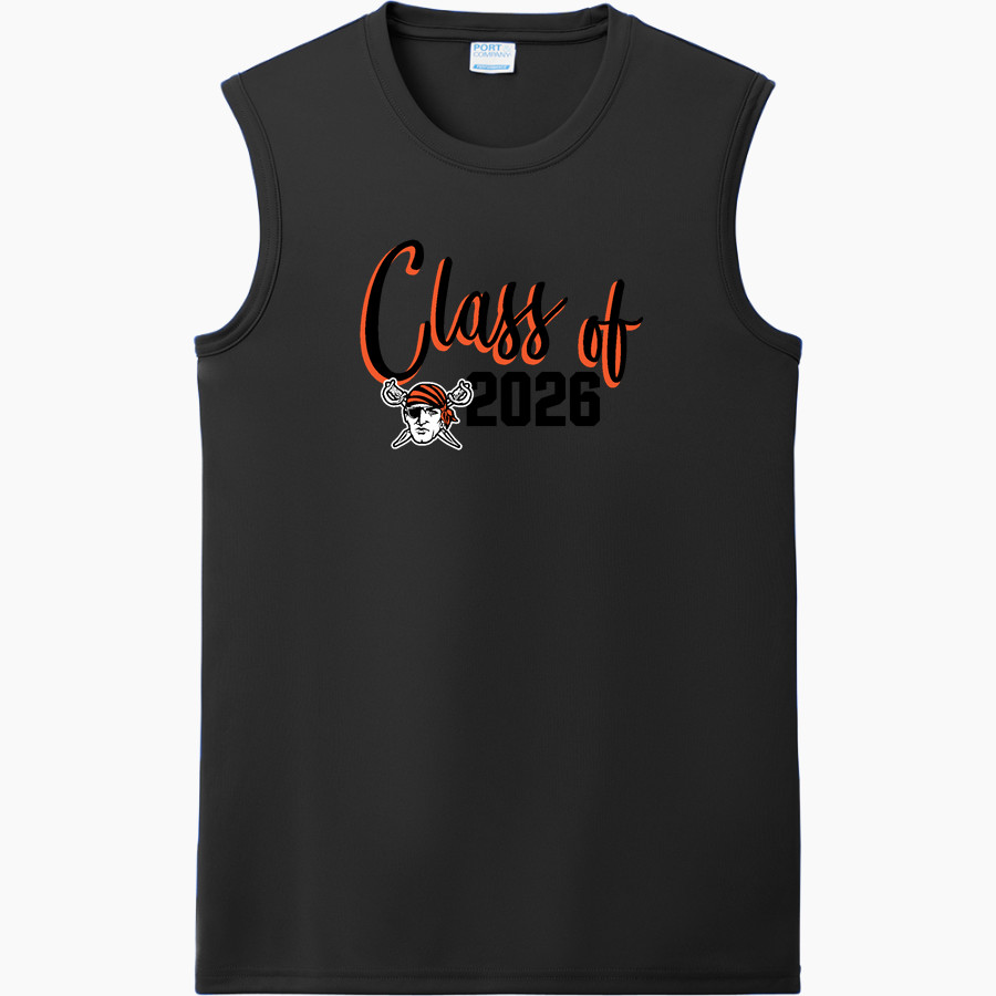 RYLE HIGH SCHOOL Raiders Online Store <span class="pdp-name-mascot">RYLE RAIDERS</span> Port & Company Men's Performance Sleeveless Tee