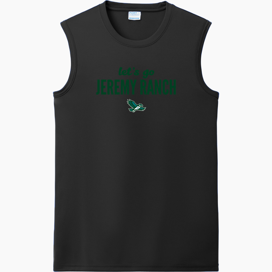 Jeremy Ranch Hawks <span class="pdp-name-mascot">Jeremy Ranch Elementary Hawks</span> Port & Company Men's Performance Sleeveless Tee