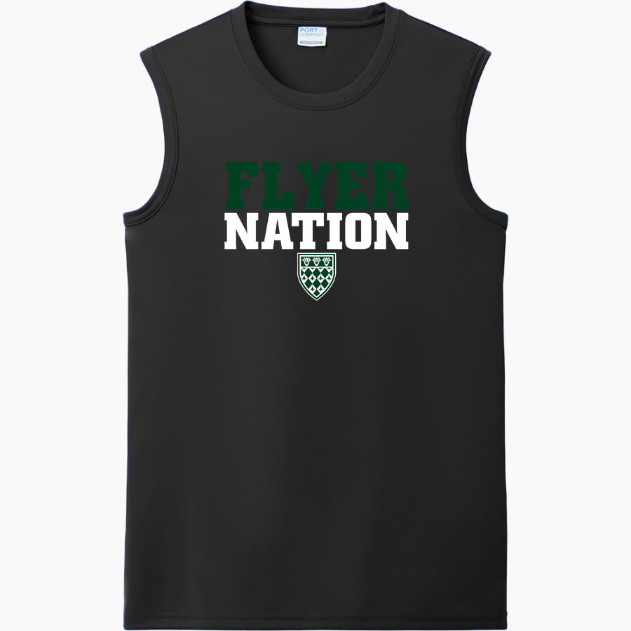 WAYNFLETE SCHOOL FLYERS <span class="pdp-name-mascot">WAYNFLETE FLYERS</span> Port & Company Men's Performance Sleeveless Tee