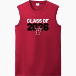 PARKWAY HIGH SCHOOL PANTHERS <span class="pdp-name-mascot">PARKWAY PANTHERS</span> Port & Company Men's Performance Sleeveless Tee Front Thumbnail