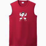ESTHERVILLE LINCOLN CENTRAL HIGH SHOOL MIDGETS <span class="pdp-name-mascot">ESTHERVILLE LINCOLN CENTRAL MIDGETS</span> Port & Company Men's Performance Sleeveless Tee Front Thumbnail