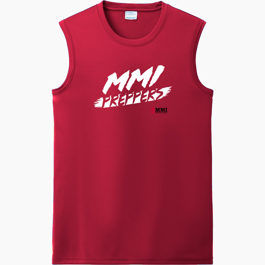 MMI PREPARATORY SCHOOL PREPPERS Port & Company Men's Performance Sleeveless Tee