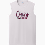 Regents Academy Eagles Port & Company Men's Performance Sleeveless Tee Front Thumbnail