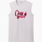 PARKWAY HIGH SCHOOL PANTHERS Port & Company Men's Performance Sleeveless Tee Front Thumbnail