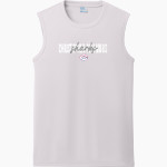 CHRISTOPHER COLUMBUS HIGH SCHOOL SHARKS <span class="pdp-name-mascot">CHRISTOPHER COLUMBUS SHARKS</span> Port & Company Men's Performance Sleeveless Tee Front Thumbnail