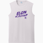 ELGIN HIGH SCHOOL WILDCATS <span class="pdp-name-mascot">ELGIN WILDCATS</span> Port & Company Men's Performance Sleeveless Tee Front Thumbnail