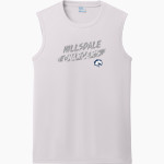 HIllsdale Chargers <span class="pdp-name-mascot">HIllsdale College Chargers</span> Port & Company Men's Performance Sleeveless Tee Front Thumbnail