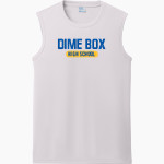 DIME BOX HIGH SCHOOL LONGHORNS Port & Company Men's Performance Sleeveless Tee Front Thumbnail