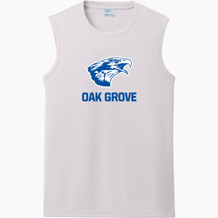 OAK GROVE HIGH SCHOOL EAGLES Port & Company Men's Performance Sleeveless Tee