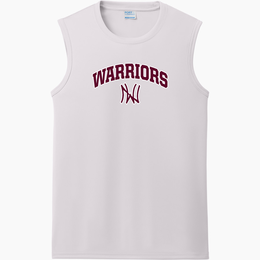 NANIH WAIYA HIGH SCHOOL WARRIORS <span class="pdp-name-mascot">NANIH WAIYA WARRIORS</span> Port & Company Men's Performance Sleeveless Tee