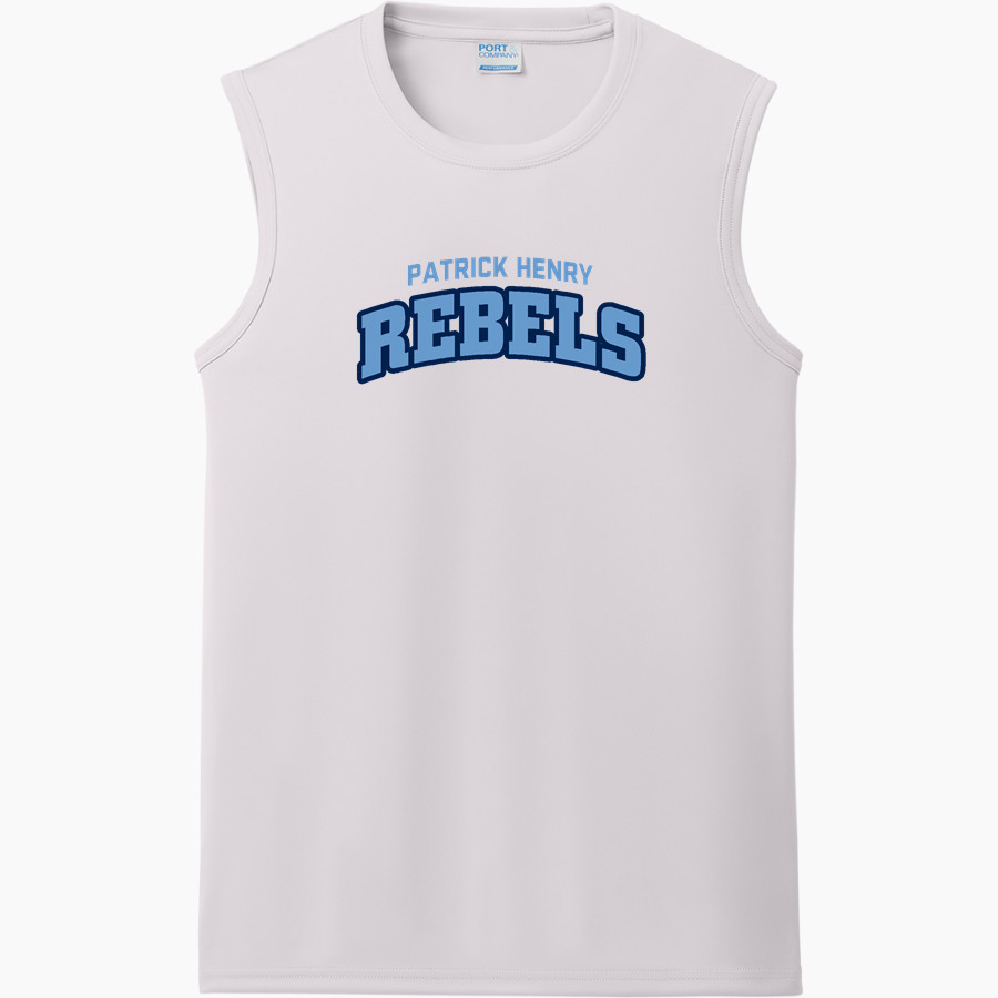 PATRICK HENRY HIGH SCHOOL REBELS <span class="pdp-name-mascot">PATRICK HENRY REBELS</span> Port & Company Men's Performance Sleeveless Tee
