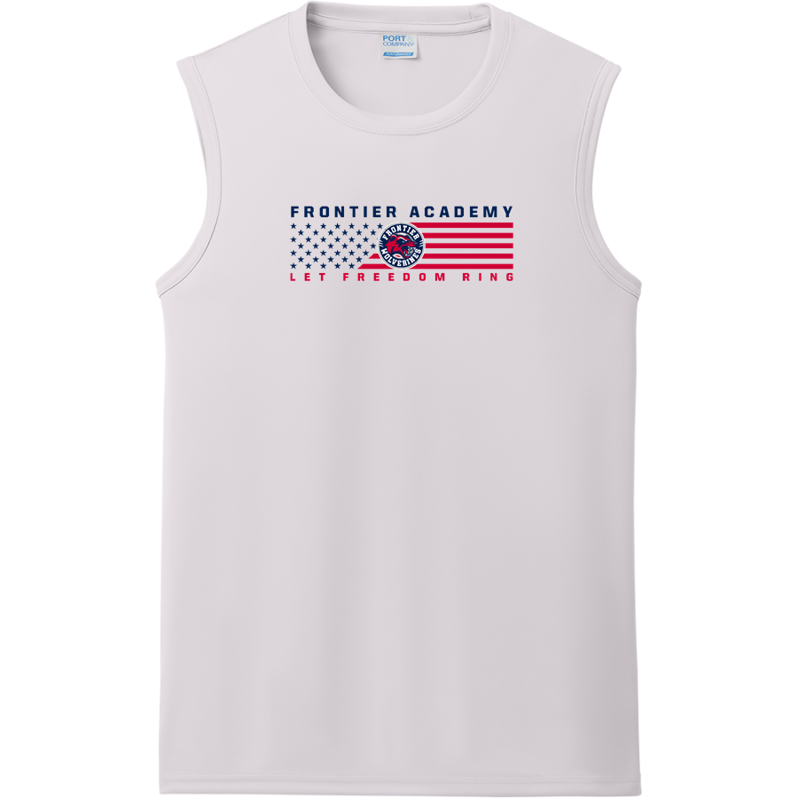 Frontier Academy Wolverines <span class="pdp-name-mascot">Frontier Academy Wolverines</span> Port & Company Men's Performance Sleeveless Tee
