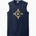 Camp Kawaga Sideline Store <span class="pdp-name-mascot">Camp Kawaga</span> Port & Company Men's Performance Sleeveless Tee Front Thumbnail