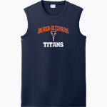 BEREA-MIDPARK HIGH SCHOOL TITANS <span class="pdp-name-mascot">BEREA - MIDPARK TITANS</span> Port & Company Men's Performance Sleeveless Tee Front Thumbnail