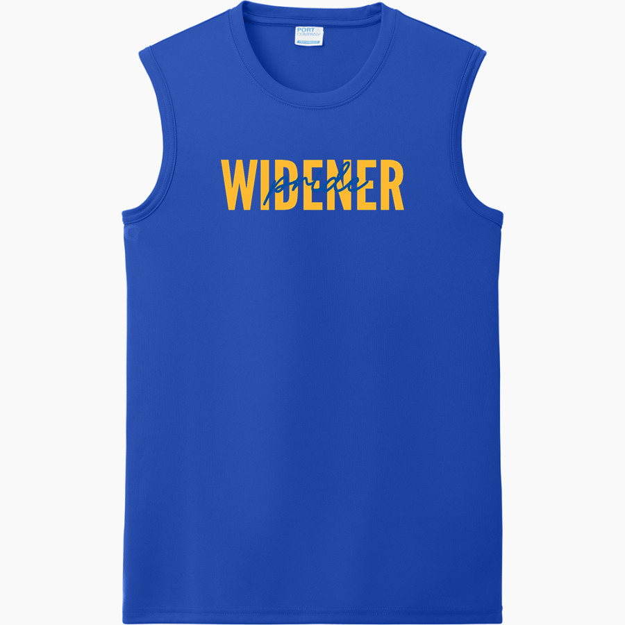 Widener University Pride Online Store Port & Company Men's Performance Sleeveless Tee