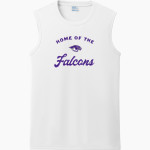 Coudersport Area Falcons Port & Company Men's Performance Sleeveless Tee Front Thumbnail