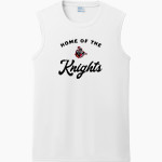 Lake Travis Knights <span class="pdp-name-mascot">Lake Travis Knights</span> Port & Company Men's Performance Sleeveless Tee Front Thumbnail