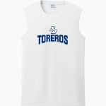 University of San Diego Toreros Port & Company Men's Performance Sleeveless Tee Front Thumbnail