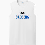 LAMPASAS HIGH SCHOOL BADGERS <span class="pdp-name-mascot">LAMPASAS BADGERS</span> Port & Company Men's Performance Sleeveless Tee Front Thumbnail