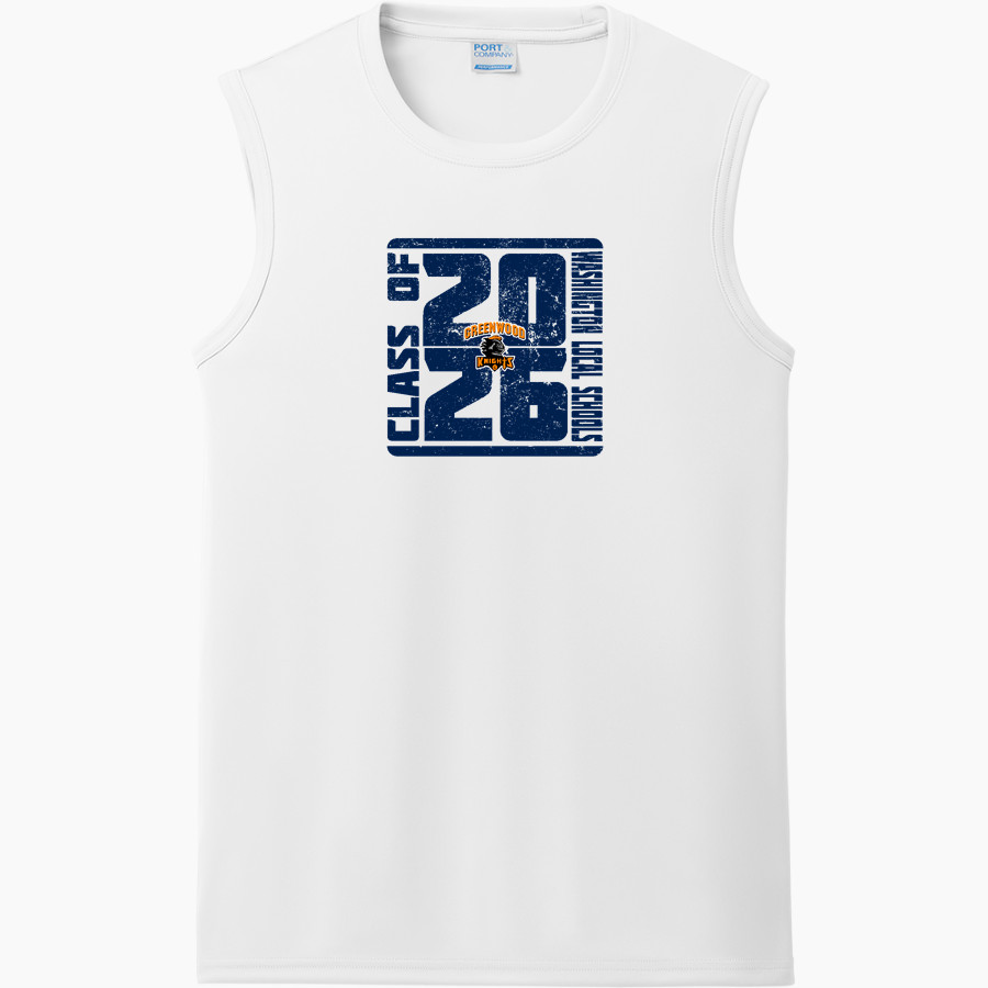 Washington Local Schools Online Store Port & Company Men's Performance Sleeveless Tee