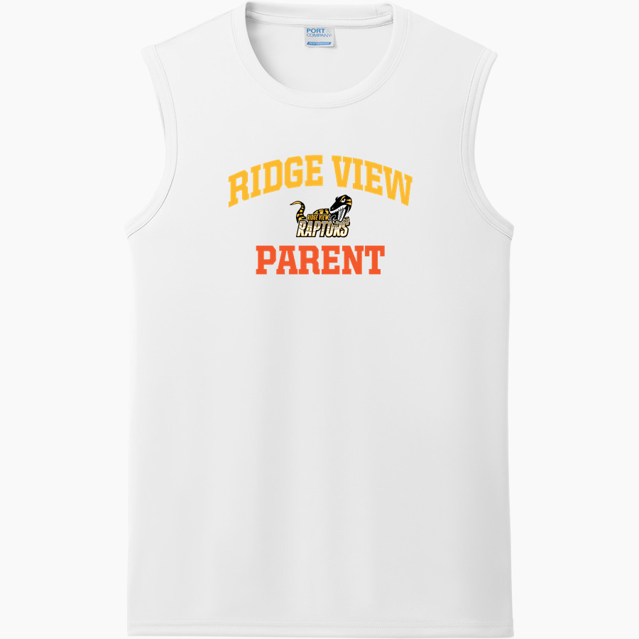 Ridge View Raptors <span class="pdp-name-mascot">Ridge View Raptors</span> Port & Company Men's Performance Sleeveless Tee