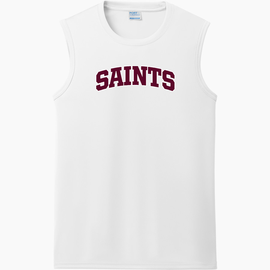 Legacy Christian Academy Saints Port & Company Men's Performance Sleeveless Tee