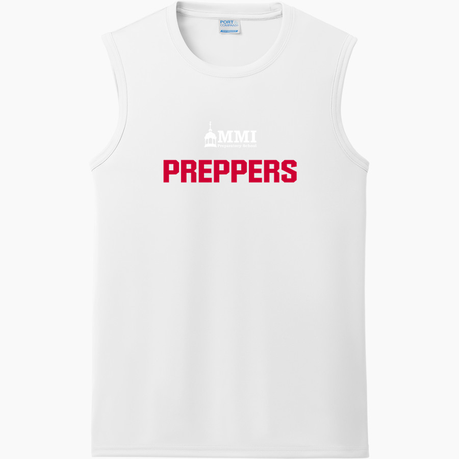 MMI PREPARATORY SCHOOL PREPPERS Port & Company Men's Performance Sleeveless Tee