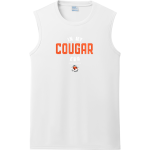 Ainger Cougars <span class="pdp-name-mascot">Ainger Cougars</span> Port & Company Men's Performance Sleeveless Tee Front Thumbnail