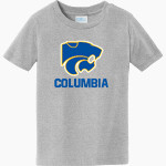 COLUMBIA HIGH SCHOOL WILDCATS <span class="pdp-name-mascot">COLUMBIA WILDCATS</span> Port & Company Toddler Fan Favorite Tee Front Thumbnail