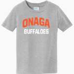 ONAGA HIGH SCHOOL BUFFALOES <span class="pdp-name-mascot">ONAGA BUFFALOES</span> Port & Company Toddler Fan Favorite Tee Front Thumbnail