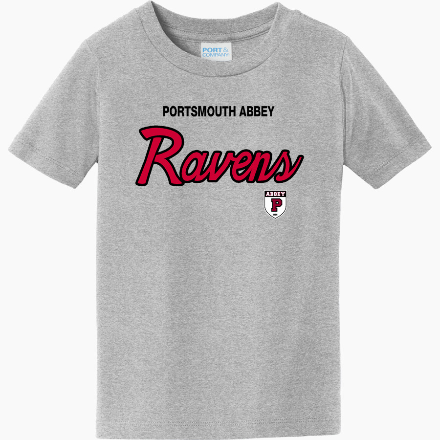 PORTSMOUTH ABBEY SCHOOL RAVENS <span class="pdp-name-mascot">PORTSMOUTH ABBEY RAVENS</span> Port & Company Toddler Fan Favorite Tee