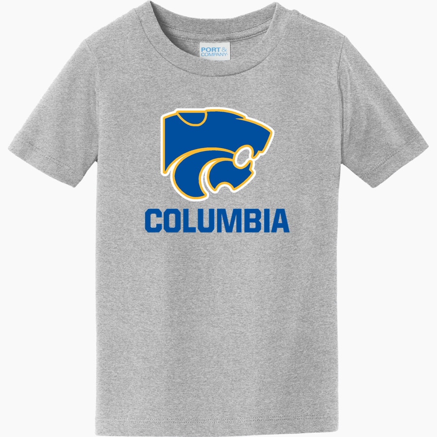COLUMBIA HIGH SCHOOL WILDCATS <span class="pdp-name-mascot">COLUMBIA WILDCATS</span> Port & Company Toddler Fan Favorite Tee