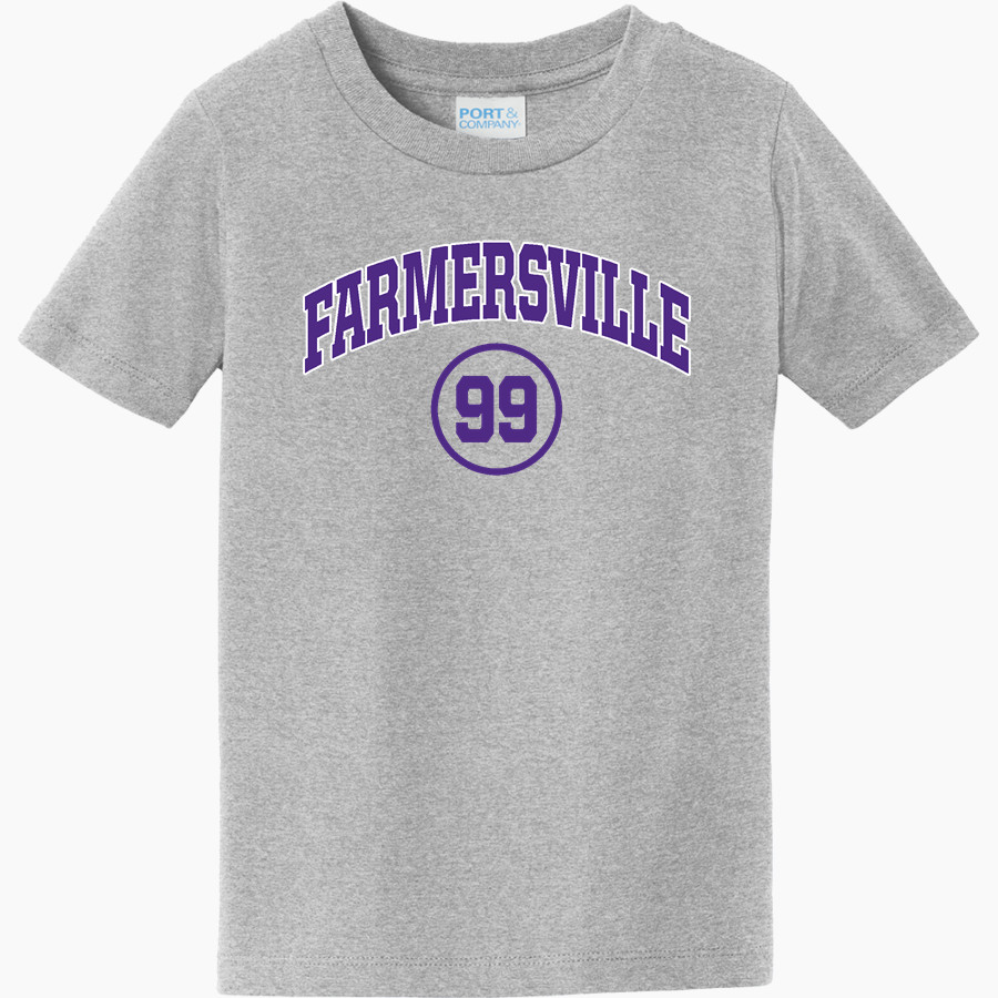 Farmersville Farmers <span class="pdp-name-mascot">Farmersville Farmers</span> Port & Company Toddler Fan Favorite Tee