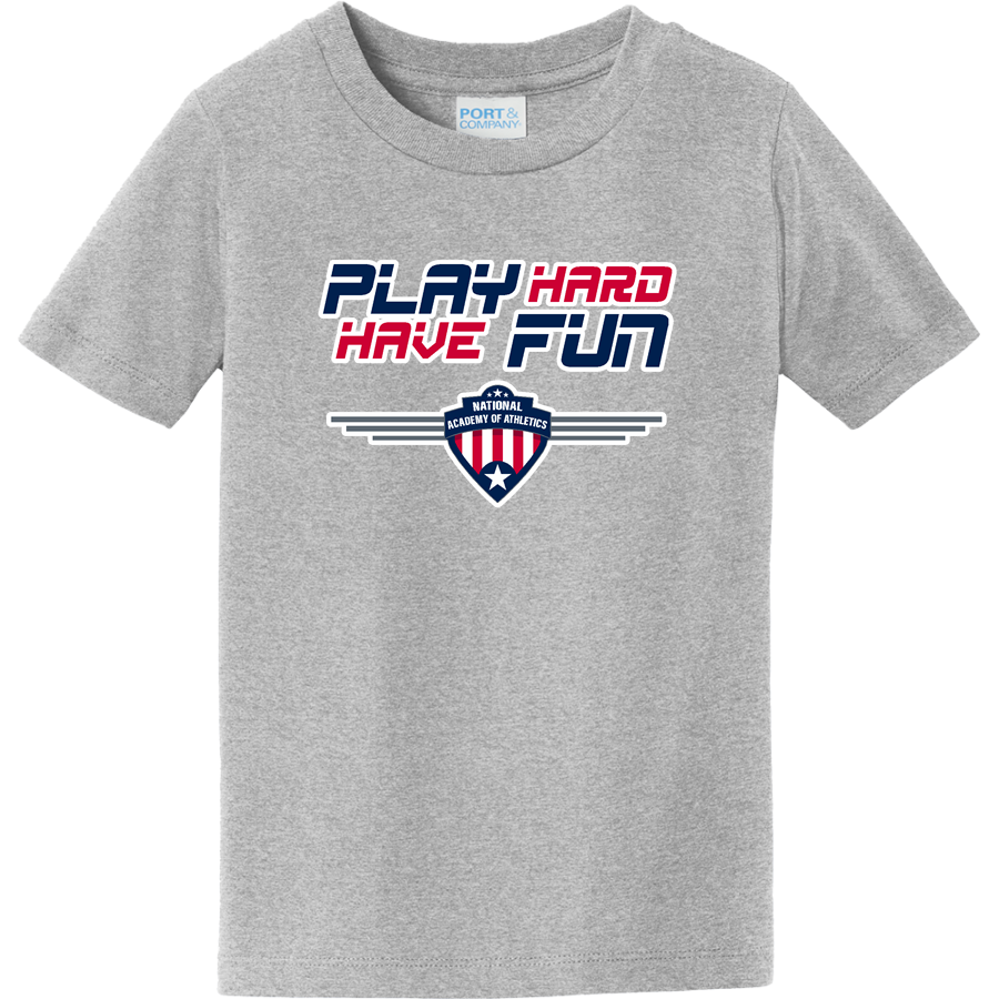 NATIONAL ACADEMY OF ATHLETICS <span class="pdp-name-mascot">NATIONAL ACADEMY OF ATHLETICS</span> Port & Company Toddler Fan Favorite Tee