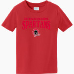 The Burlington School SPARTANS <span class="pdp-name-mascot">The Burlington School SPARTANS</span> Port & Company Toddler Fan Favorite Tee Front Thumbnail