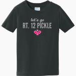 Rt. 12 Pickle Rt. 12 Pickle <span class="pdp-name-mascot">Rt. 12 Pickle</span> Port & Company Toddler Fan Favorite Tee Front Thumbnail