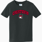 Crestview Bobcats <span class="pdp-name-mascot">Crestview Elementary School Bobcats</span> Port & Company Toddler Fan Favorite Tee Front Thumbnail
