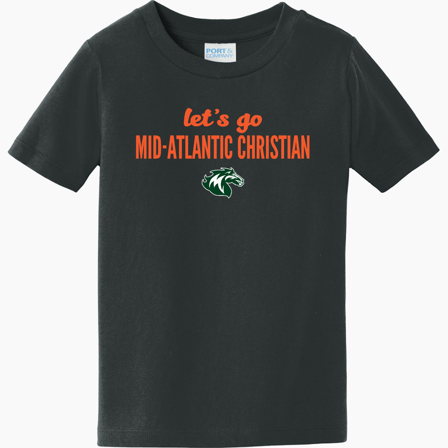 Mid-Atlantic Christian University Mustangs Port & Company Toddler Fan Favorite Tee
