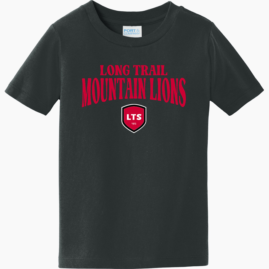 LONG TRAIL SCHOOL MOUNTAIN LIONS Port & Company Toddler Fan Favorite Tee