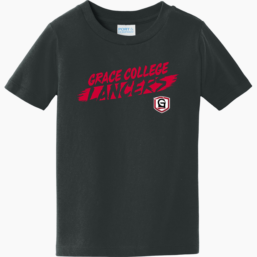 Grace College Lancers <span class="pdp-name-mascot">Grace College Lancers</span> Port & Company Toddler Fan Favorite Tee