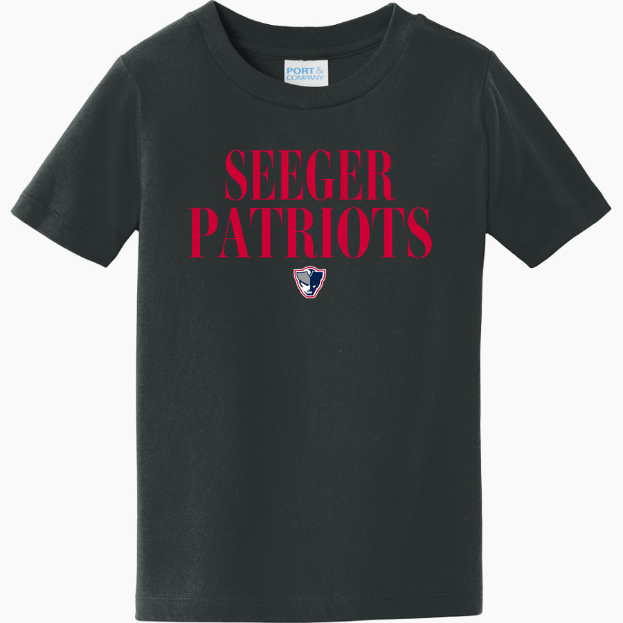 SEEGER HIGH SCHOOL PATRIOTS <span class="pdp-name-mascot">SEEGER PATRIOTS</span> Port & Company Toddler Fan Favorite Tee