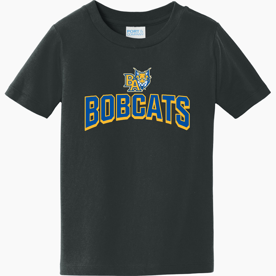 BACON ACADEMY BOBCATS Port & Company Toddler Fan Favorite Tee