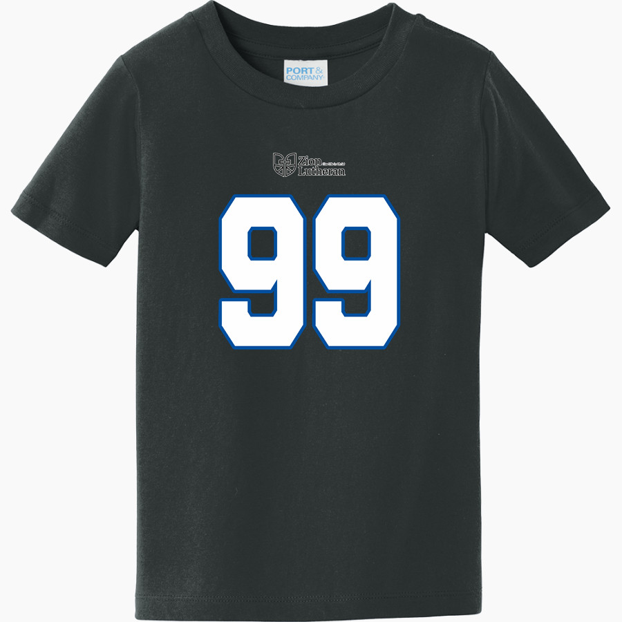 Zion Lutheran School Panthers Port & Company Toddler Fan Favorite Tee
