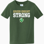 NOTRE DAME HIGH SCHOOL GREEN KNIGHTS <span class="pdp-name-mascot">NOTRE DAME GREEN KNIGHTS</span> Port & Company Toddler Fan Favorite Tee Front Thumbnail